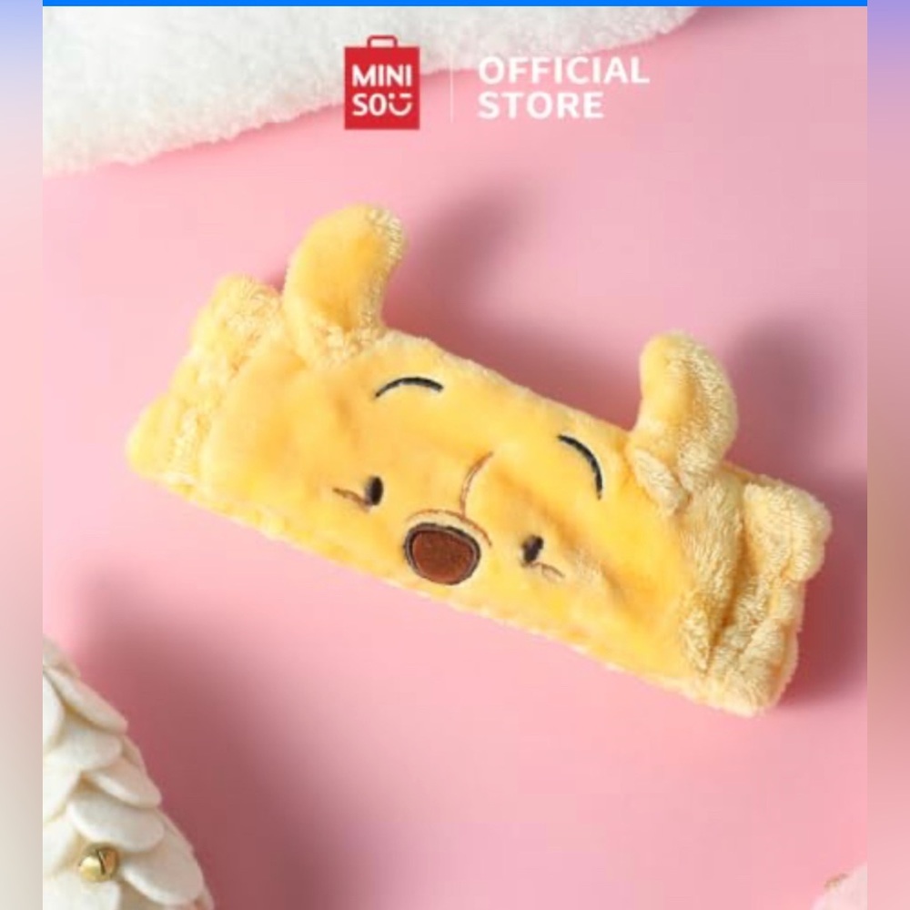 MINISO Elastic Headband for Makeup Disney Winnie the Pooh
